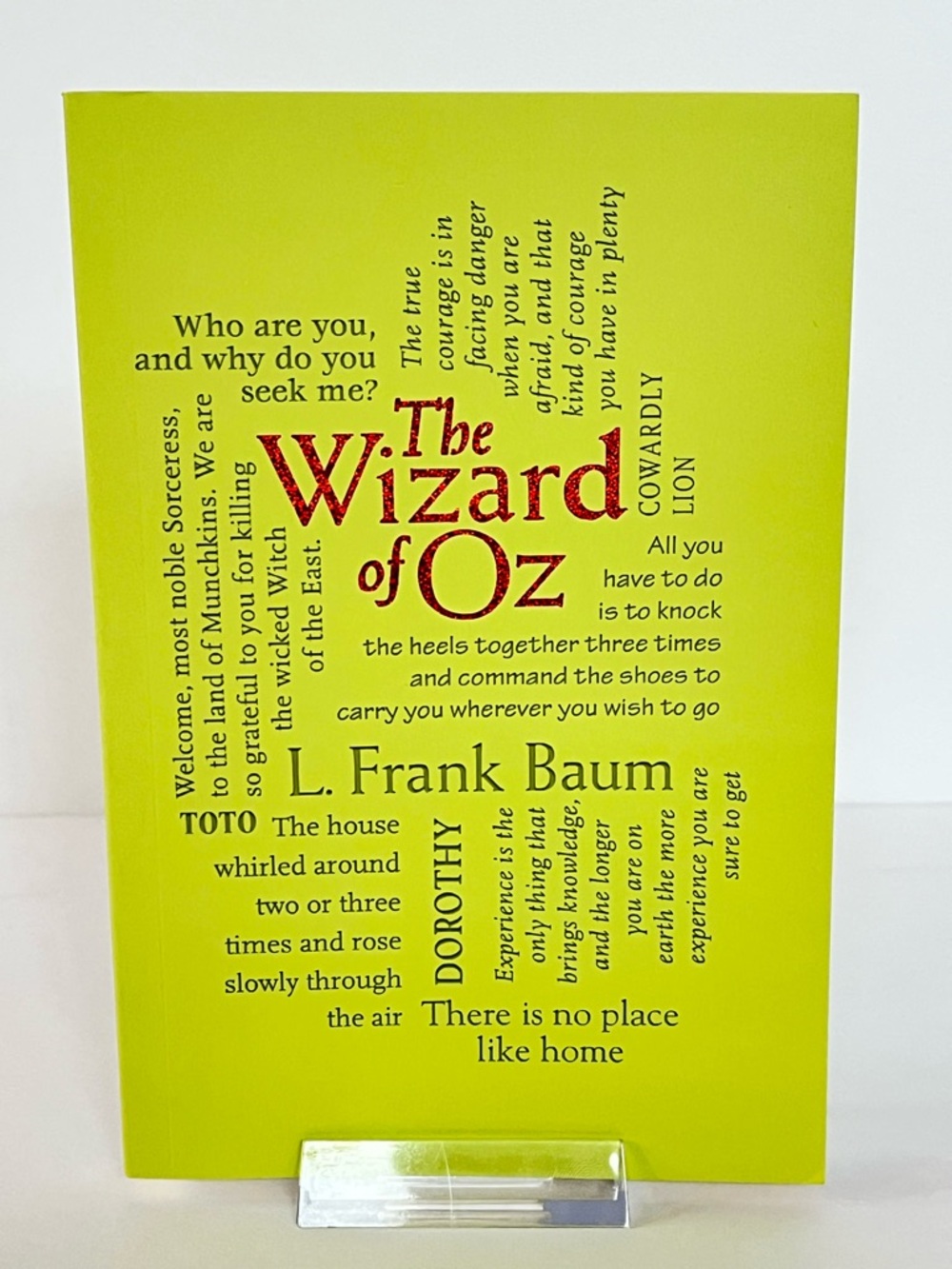 The Wizard of Oz Word Cloud Classics Edition by L. Frank Baum